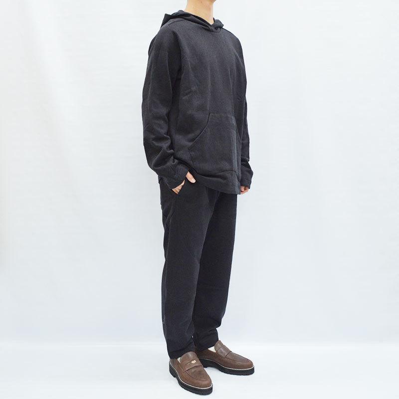 BYBORRE バイボレ ニットパーカー Mサイズ ブラック トップス 長袖