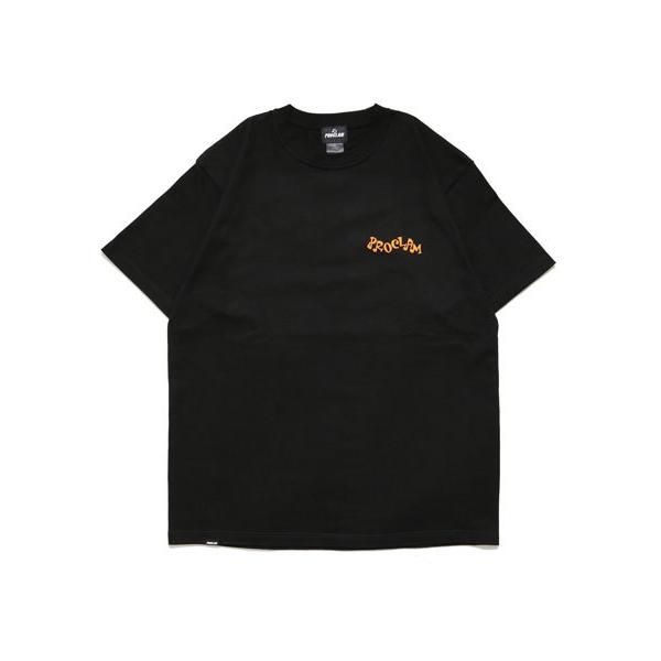 プロクラム PROCLAM Tシャツ PHONOGRAPH TEE -BLACK- ブラック M