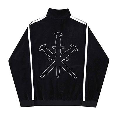 アンノウンロンドン UNKNOWN LONDON ベロア トラックジャケット 