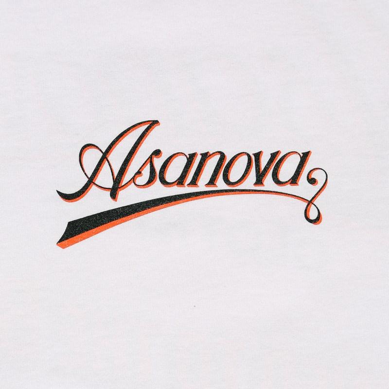 アサノヴァ Asanova Tシャツ M,L,XL,XXL,XXLサイズ ホワイト/白 トップス カットソー 半袖 クルーネック プリント ロゴ ROLLING PAPER TEE -WHITE-｜ecoandstyle｜03