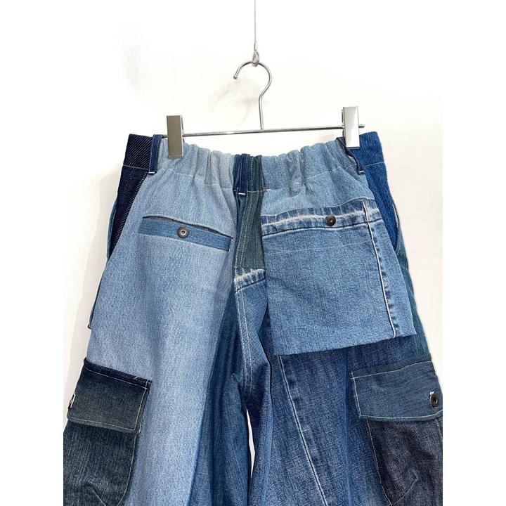 masterkey マスターキー ワイドパンツ デニムパンツ ワイドデニム 