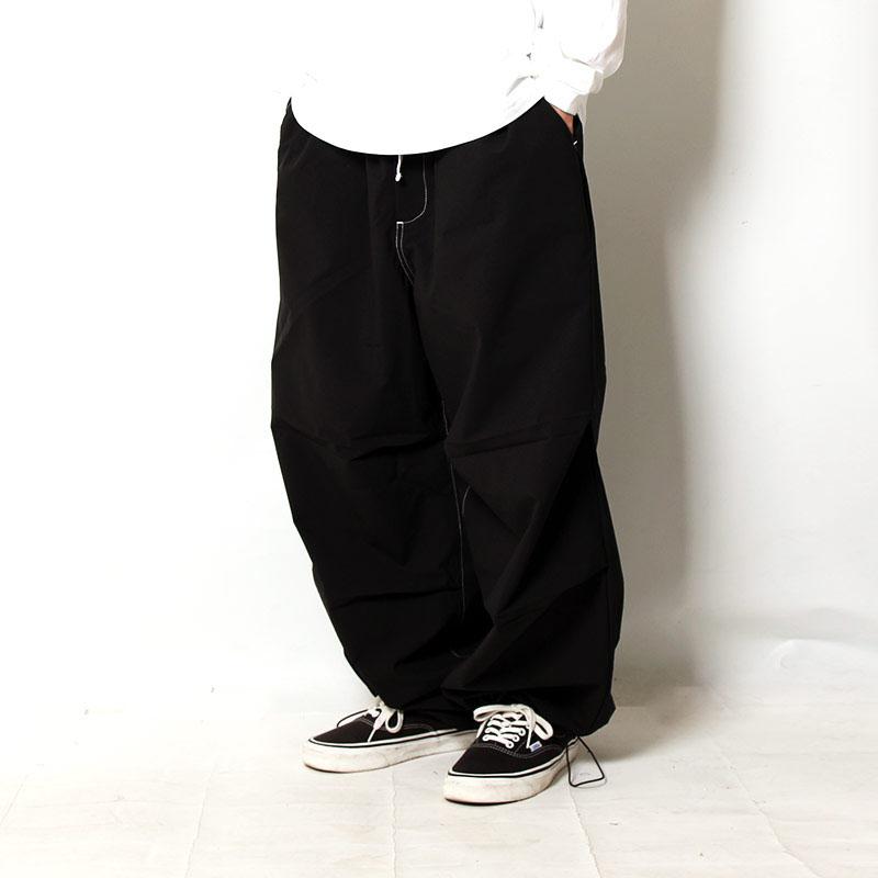 チアーズ Cheers ボトムス パンツ バルーンワイドシルエット ブラック メンズ M-XLサイズ WT PANTS -BLACK-｜ecoandstyle｜08