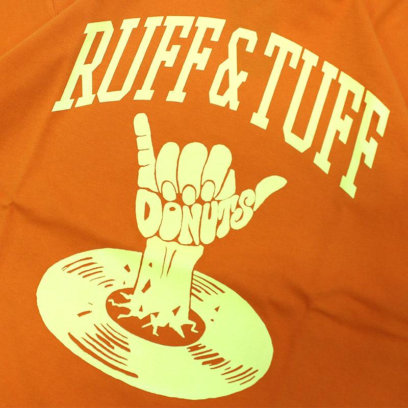 ドーナツフォーティーファイブ DONUTS 45 Tシャツ メンズ ユニセックス M-XXXL ブラック/ホワイト/グレー/オレンジ トップス RUFF&TUFF T-SHIRT｜ecoandstyle｜12