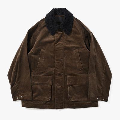 JUHA ユハ コーデュロイジャケット ボア ブルゾン ワークジャケット 