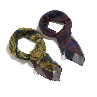 Sasquatchfabrix. サスクワァッチファブリックス シルクスカーフ  