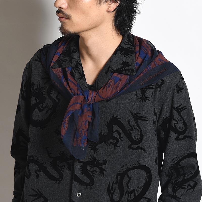 Sasquatchfabrix. サスクワァッチファブリックス シルクスカーフ  