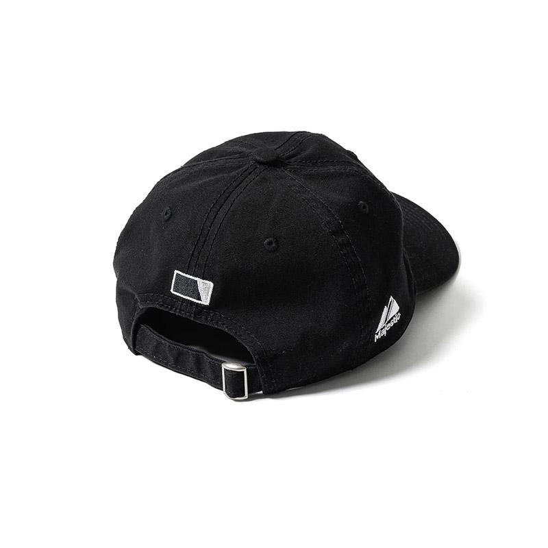 F-LAGSTUF-F フラグスタフ ベースボールキャップ メンズ 帽子 ロゴキャップ コットンキャップ MAJESTIC ブラック/黒 FS CAP -BLACK-｜ecoandstyle｜02