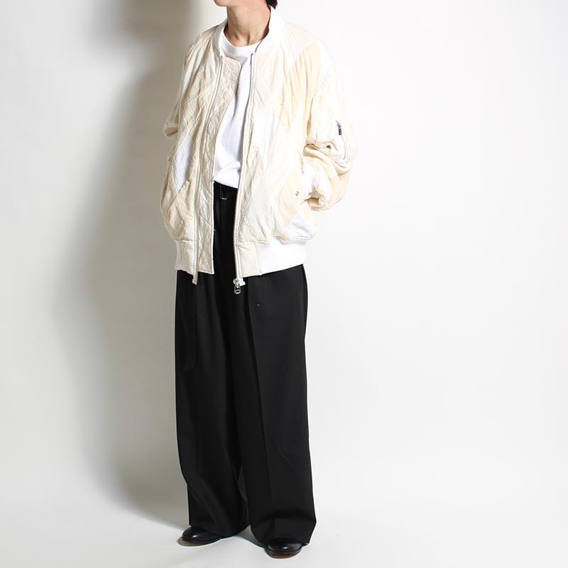 SEVEN BY SEVEN セブンバイセブン フライトジャケット ライトアウター Mサイズ 長袖 パッチワーク メンズ PATCHWORK MA-1 BLOUSON -ASST-｜ecoandstyle｜03