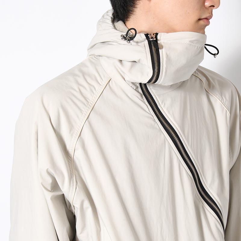 ANEI アーネイ バラクラバフードジャケット ジップアップブルゾン 