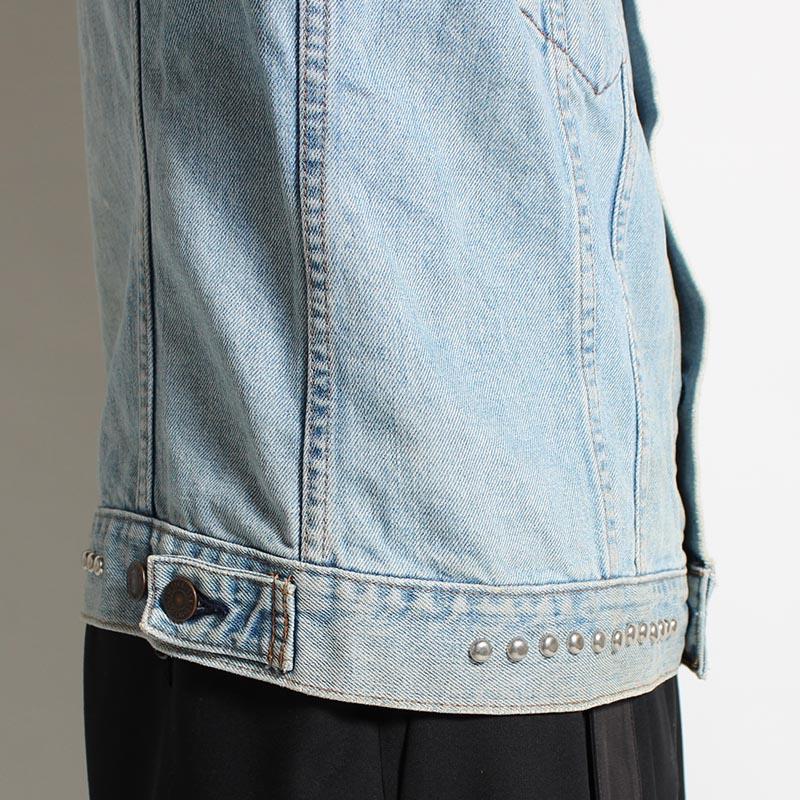 children of the discordance リメイクデニムジャケット サイズ2 長袖 ブルゾン Gジャン メンズ NY RE-PATCH WORK DENIM JACKET size:2 -BLUE B-の画像