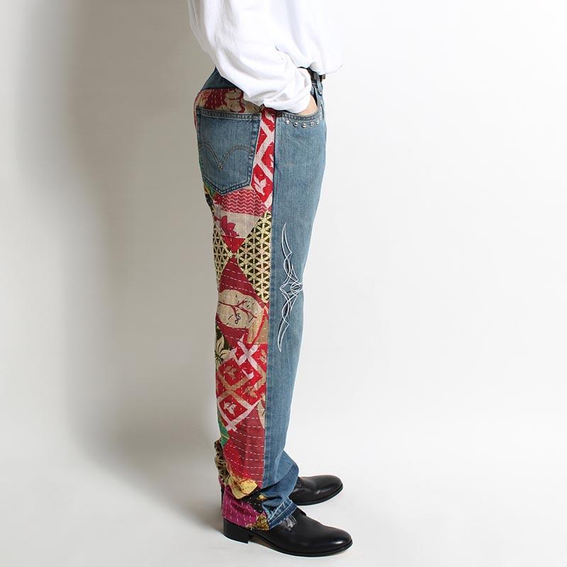 チルドレンオブディスコーダンス パッチワークデニム デニム size2 Children of the discordance チルドレン オブ ザ ディスコー