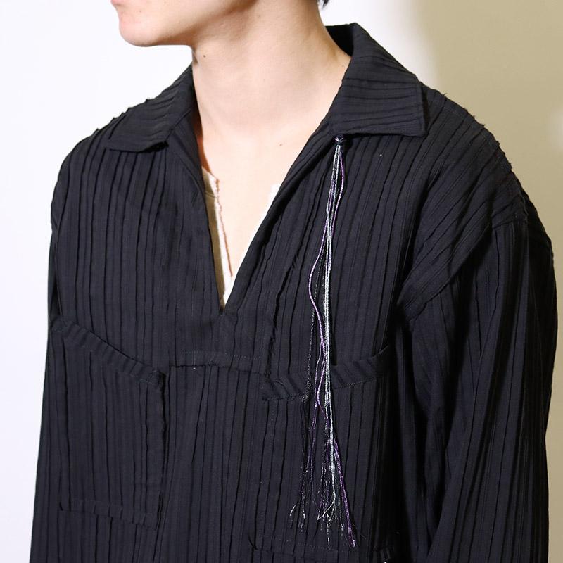 SASQUATCHfabrix. Lamrof ラムロフスキッパーシャツ メンズ