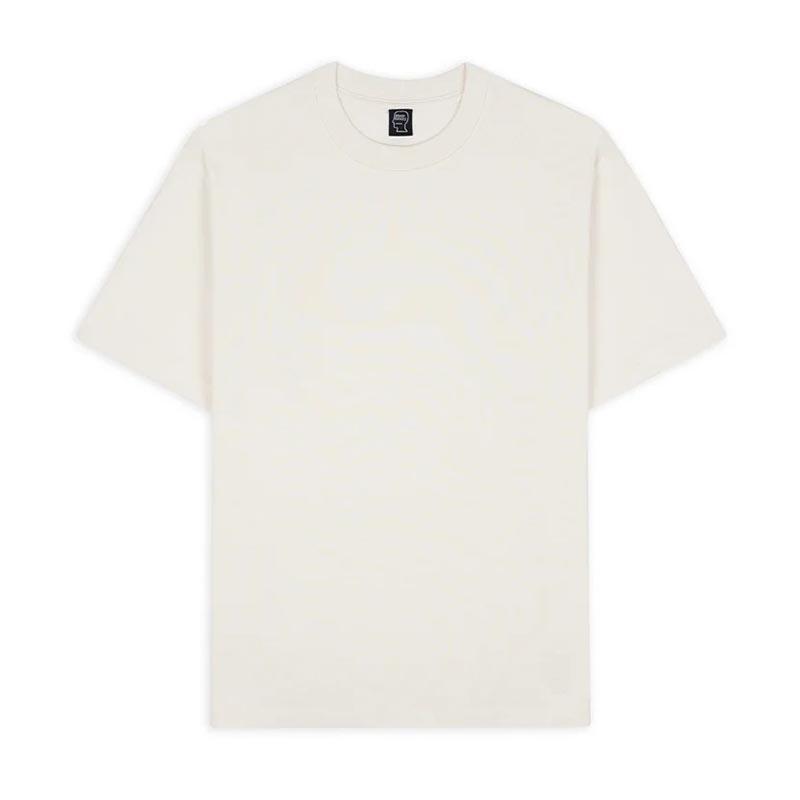 BRAIN DEAD ブレインデッド 2パックTシャツ メンズ トップス 半袖 無地 ロゴ刺繍 クルーネック サイズM-XL 2-PACK EASY TEES -NATURAL-｜ecoandstyle｜02