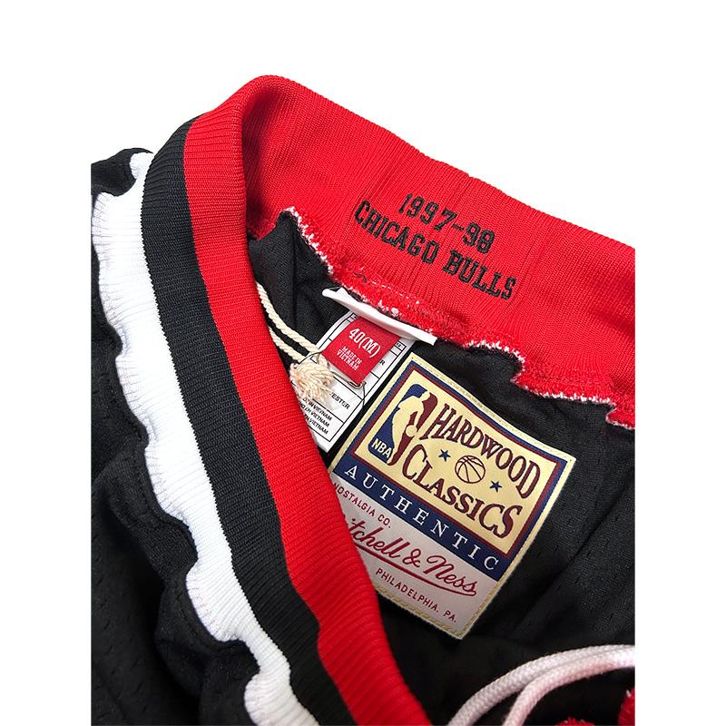 MITCHELL&NESS ミッチェルアンドネス ショーツ ハーフパンツ オーセンティック ユニフォーム ブルズ ブラック NBA AUTHENTIC HOME SHORTS BULLS -BLACK-｜ecoandstyle｜04