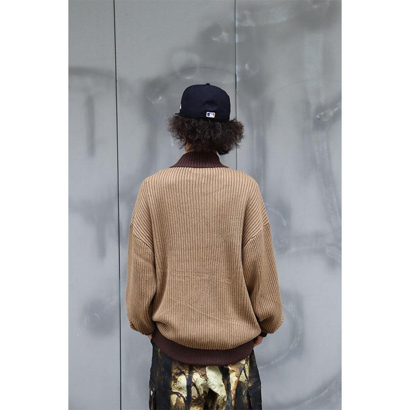 バージスブルック 日本製Lサイズ ウール シルク 薄手 デザイン