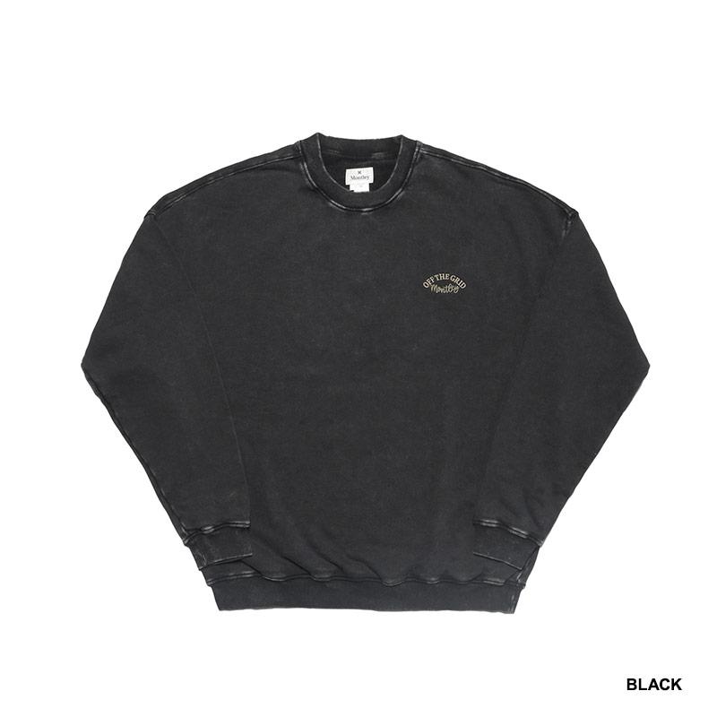モーレー MONTLEY クルースウェット トレーナー 裏毛素材 モーレー MONTLEY クルースウェット トレーナー 裏毛素材