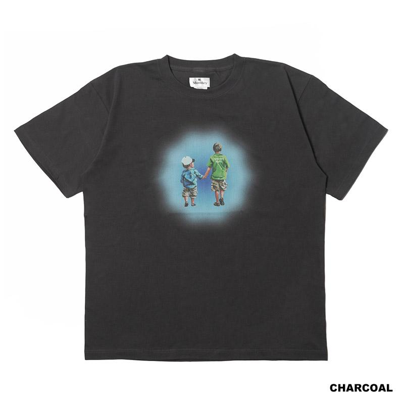 モーレー MONTLEY Tシャツ プリントT クルーネック グレー/ブラック/カーキ サイズ1-サイズ3 メンズ KIDS SS TEE -3.COLOR-｜ecoandstyle｜04