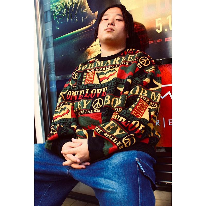 スクレップ SCREP ジャガードニット メンズ M-XXL マルチカラー スクレップ SCREP ジャガードニット メンズ M-XXL マルチカラー