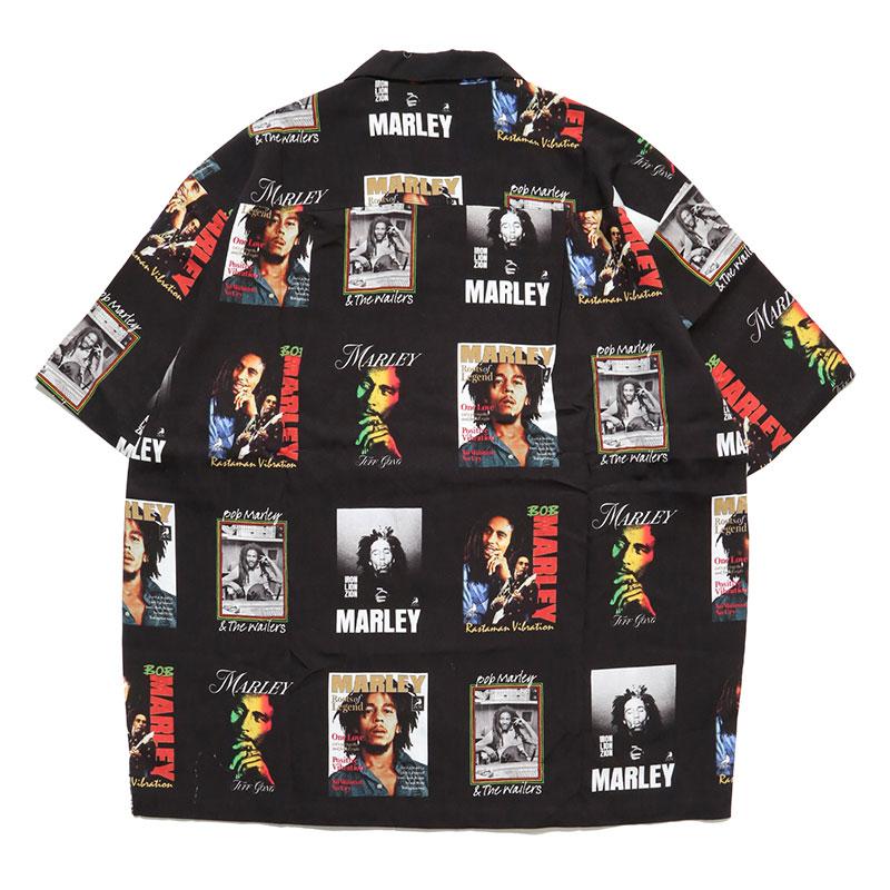 スクレップ SCREP アロハシャツ メンズ M-XXL ブラック/マルチカラー  