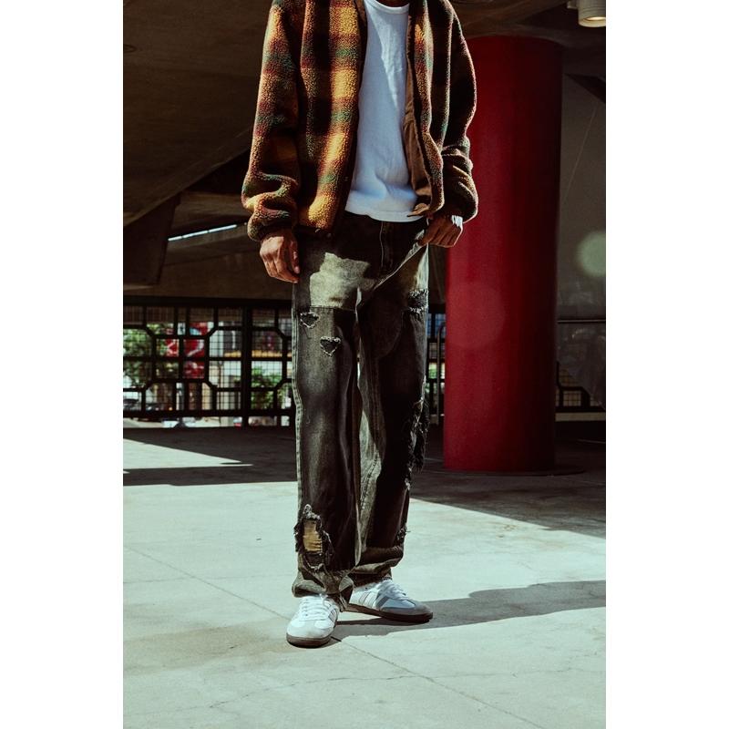Embellish NYC エンブリッシュ ストレートデニムパンツ 30,32インチ 