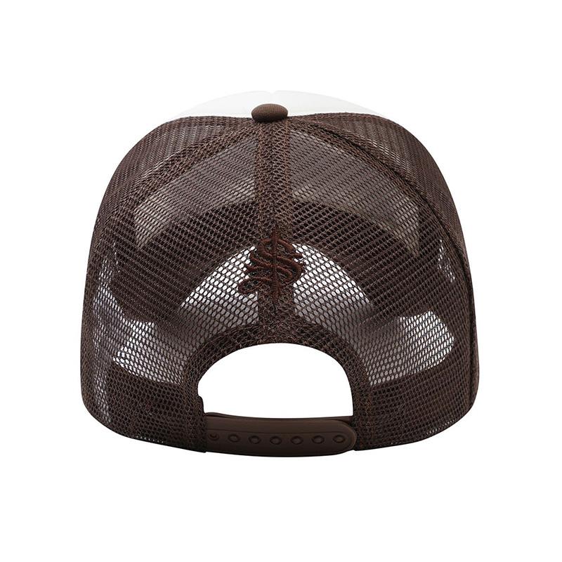 SUPPLIER サプライヤー キャップ 帽子 メッシュ ロゴ ユニセックス 男女兼用 ブラック ブラウン IRON MESH CAP -2.COLOR-｜ecoandstyle｜05