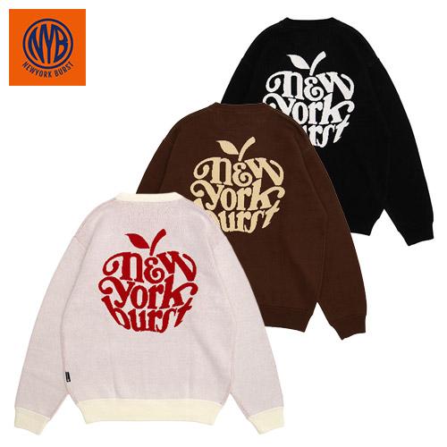 NEW YORK BURST NYB ニューヨークバースト ニット セーター アップル 