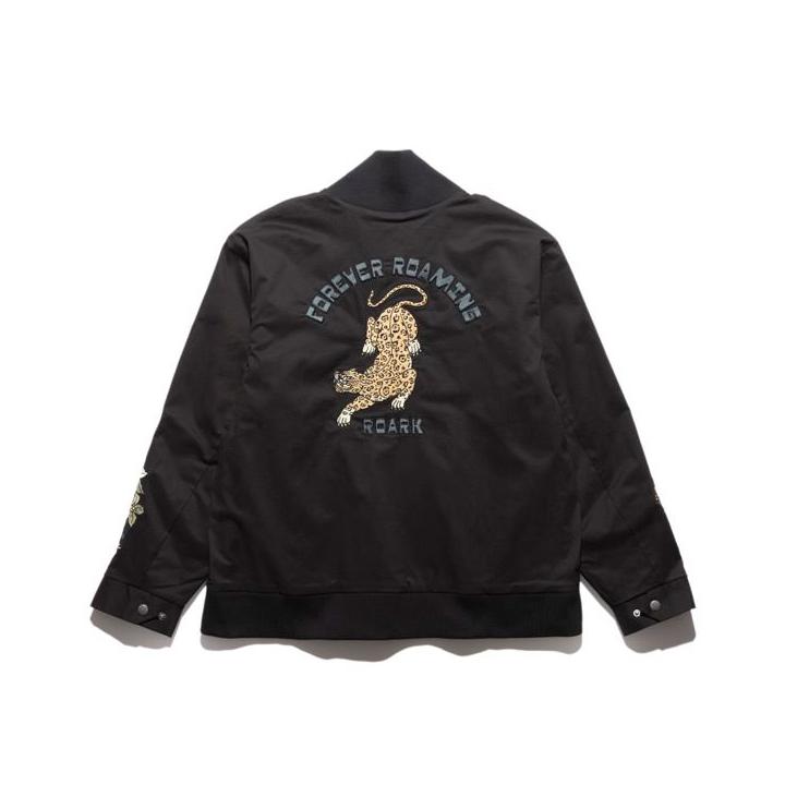 ロアーク ROARK ボンバージャケット アウター メンズ M-XL ブラック