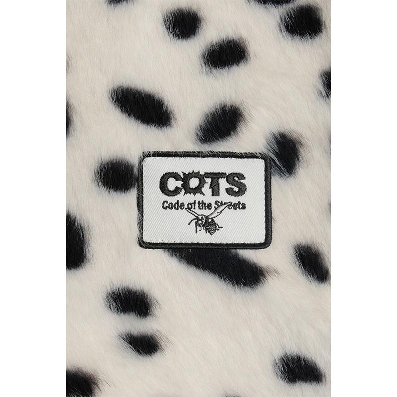コッツ COTS ジャケット ジップアップ アウター ダルメシアン柄