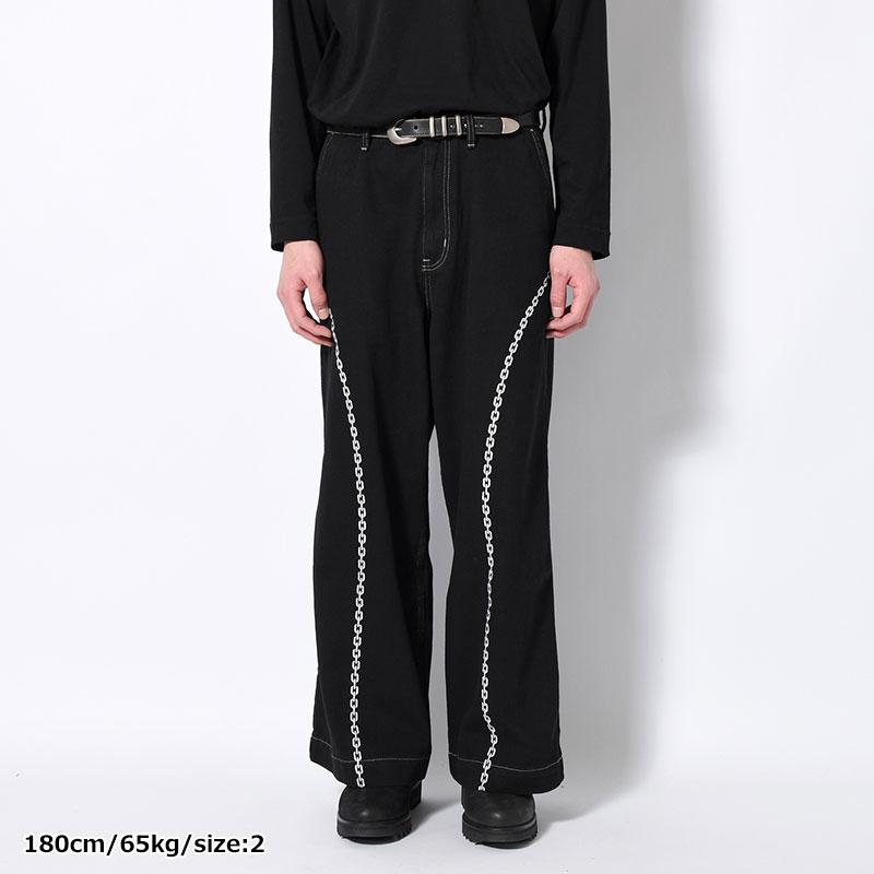 INTERIM ヘリンボーンジャガード バギーワイドパンツ INTERIM ヘリンボーンジャガード バギーワイドパンツ - メルカリ