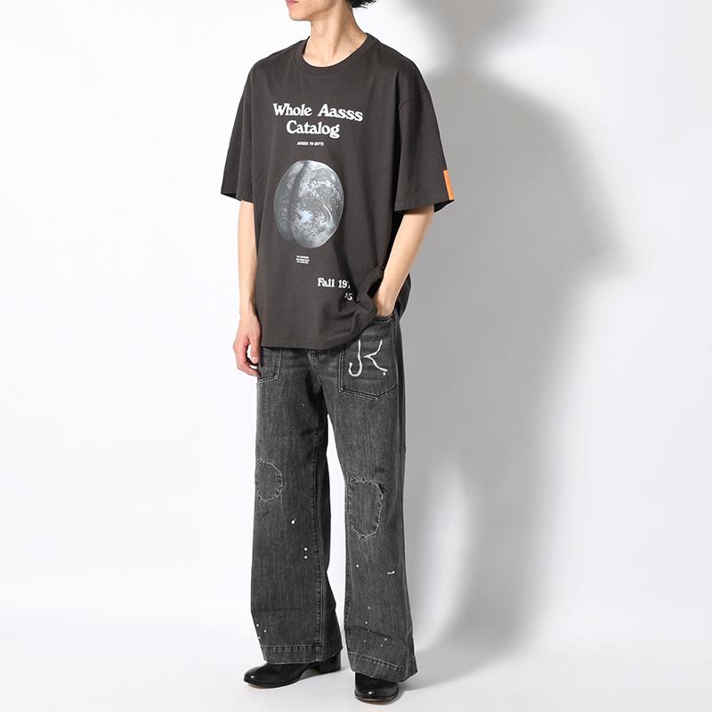 Black Weirdos ブラックウィドウ プリントTシャツ トップス メンズ 