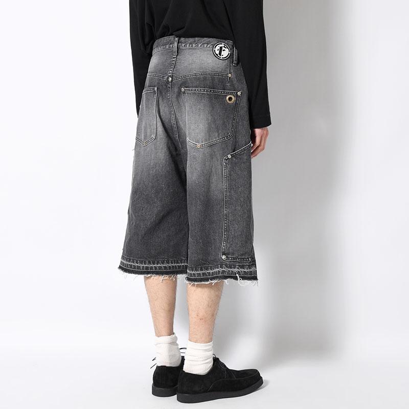 FAF エフエーエフ バギーデニムショーツ ボトムス メンズ デニムパンツ