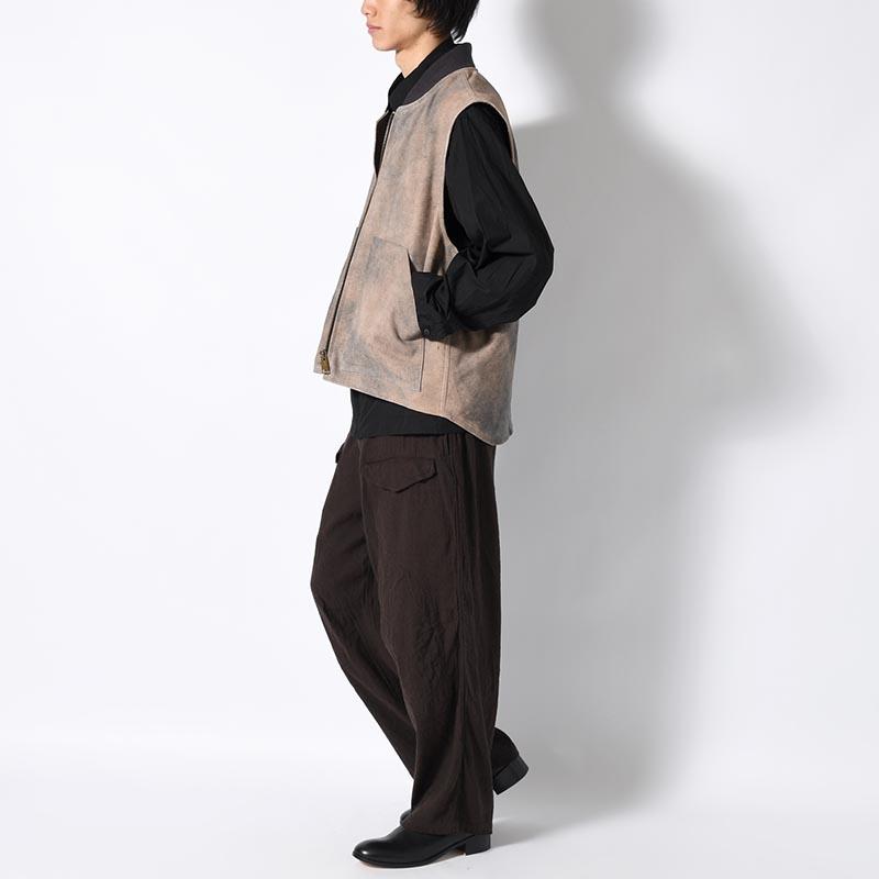 SEVEN BY セブンバイセブン レザーベスト スエード ヴィンテージ