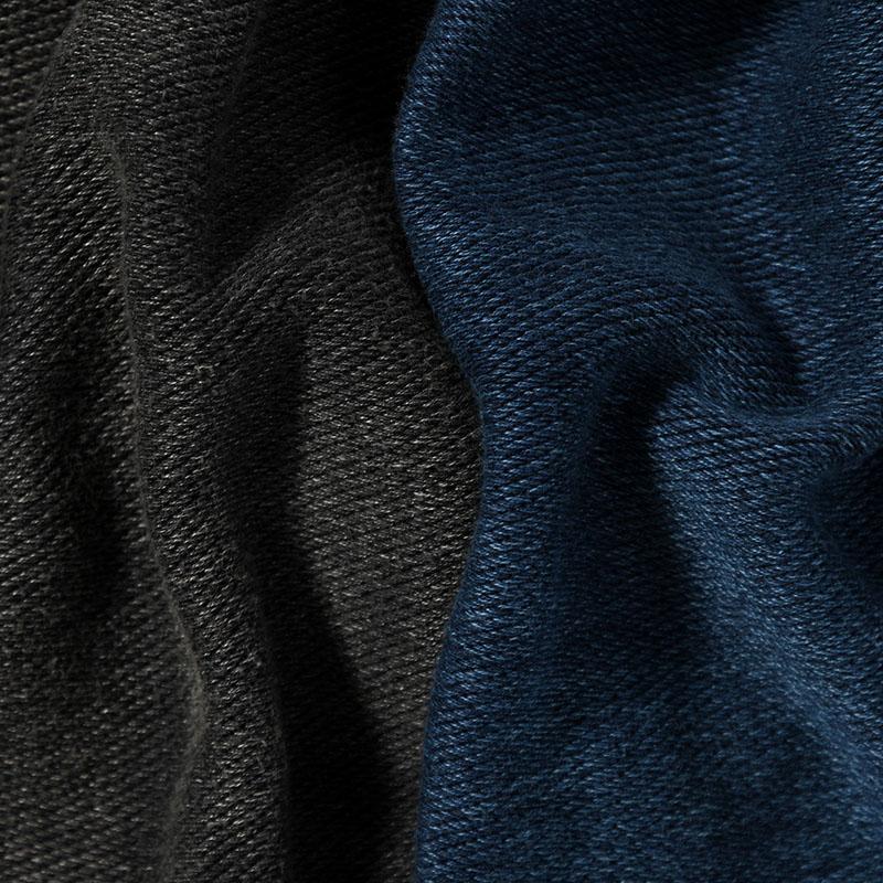 SEVEN BY SEVEN セブンバイセブン ニットジャケット メンズ アウター 長袖 トラッカージャケット デニム風 25秋冬 3RD TYPE WASHED KNIT JACKET -2.COLOR-の画像