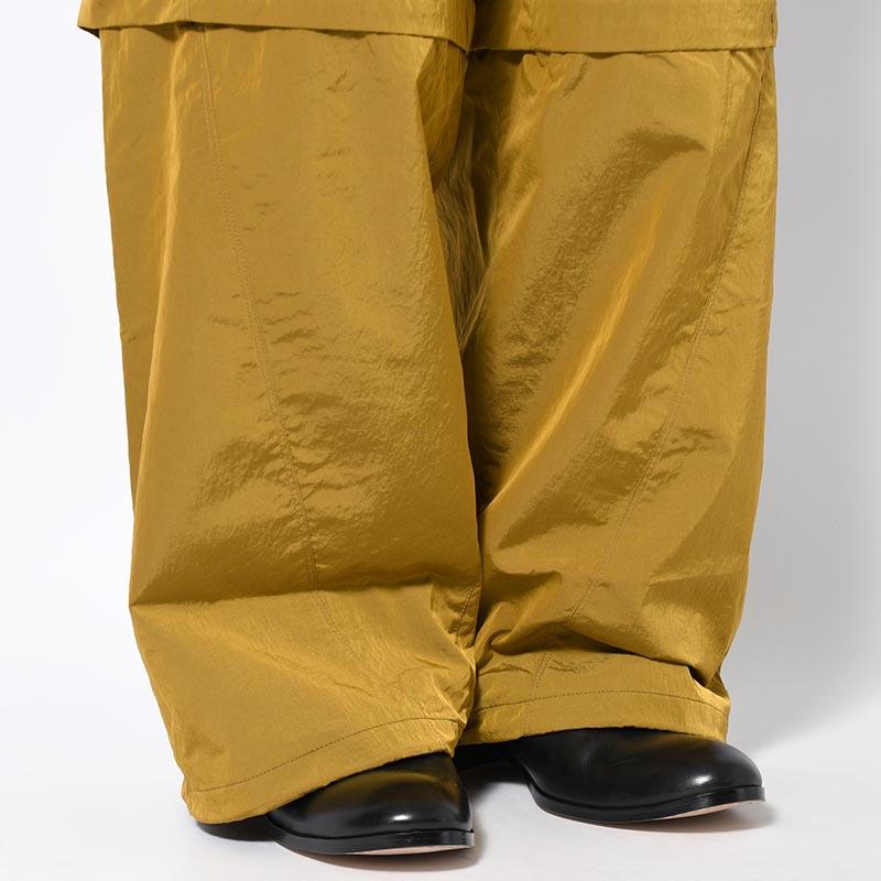 アーネイ 2WAYナイロンパンツ イージーパンツ フルレングス/ハーフパンツ サイズ2-3 ワイドパンツ ETA PANTS 2-WAY -GOLD- 【Chikashitsu】