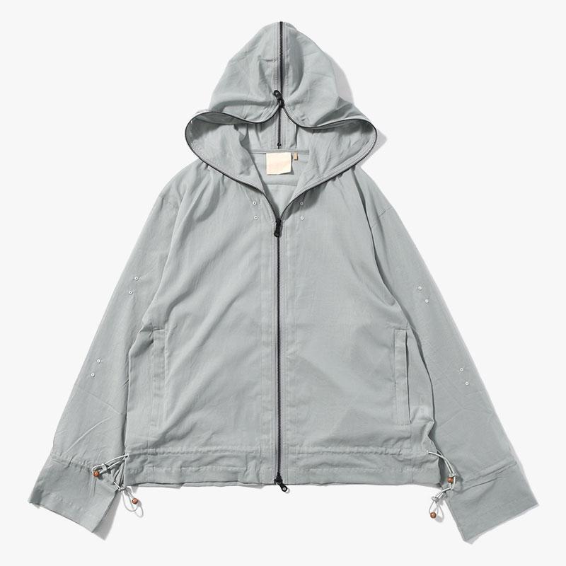 JIAN YE ジェンイェ ジップアップフーディー トップス フードシャツ 