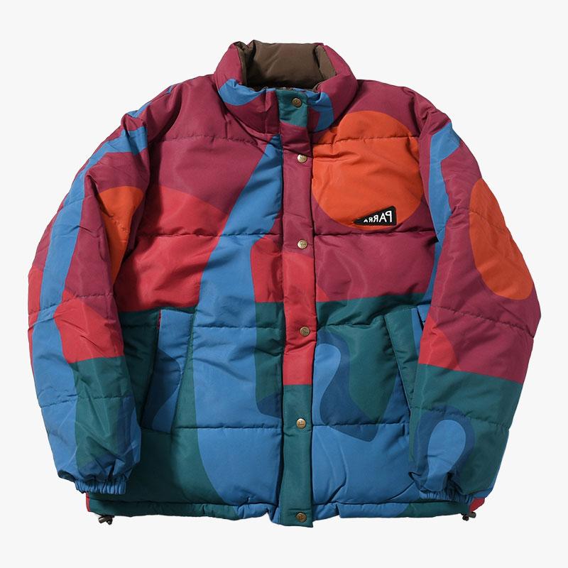 by Parra バイパラ パファージャケット 中綿 アウター メンズ 長袖