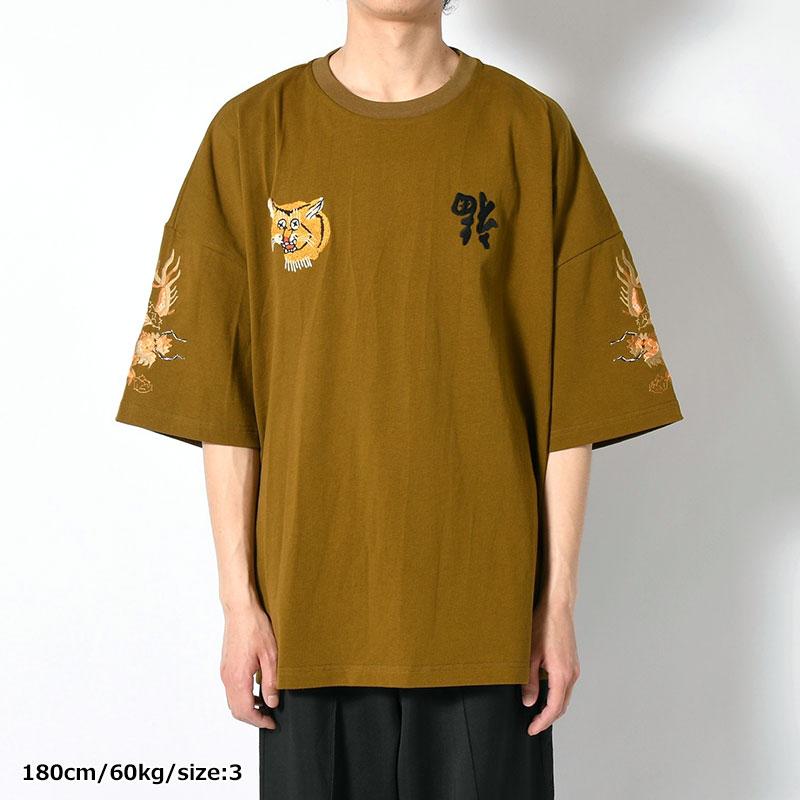 RAIZO ライゾー スーベニアTシャツ メンズ トップス プリント