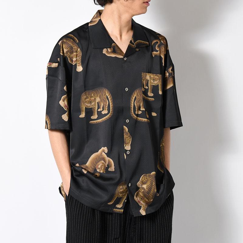 TIGERTARO‼️ ☆カラヘオ☆ 新品タグ付♪ アロハシャツ　Ｌサイズ ALOHA SHIRT TIGER / DARK GREEN — SPEEDWAY
