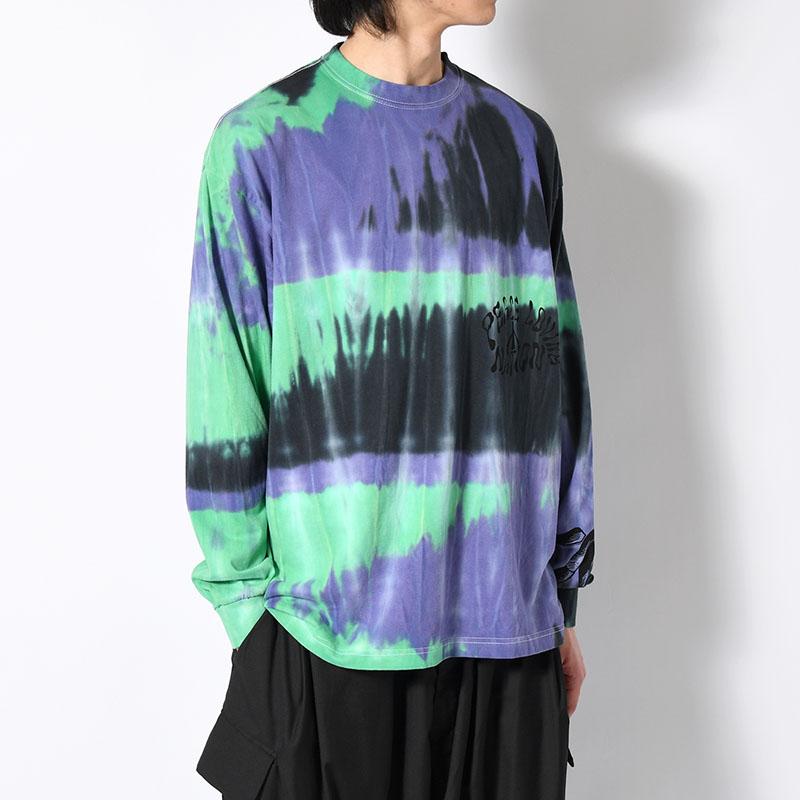 サスクワァッチファブリックス Tシャツ ロンT 長袖 プリント 黒 メンズ 古着 サスクワァッチファブリックス Tシャツ ロンT 長袖 プリント 黒