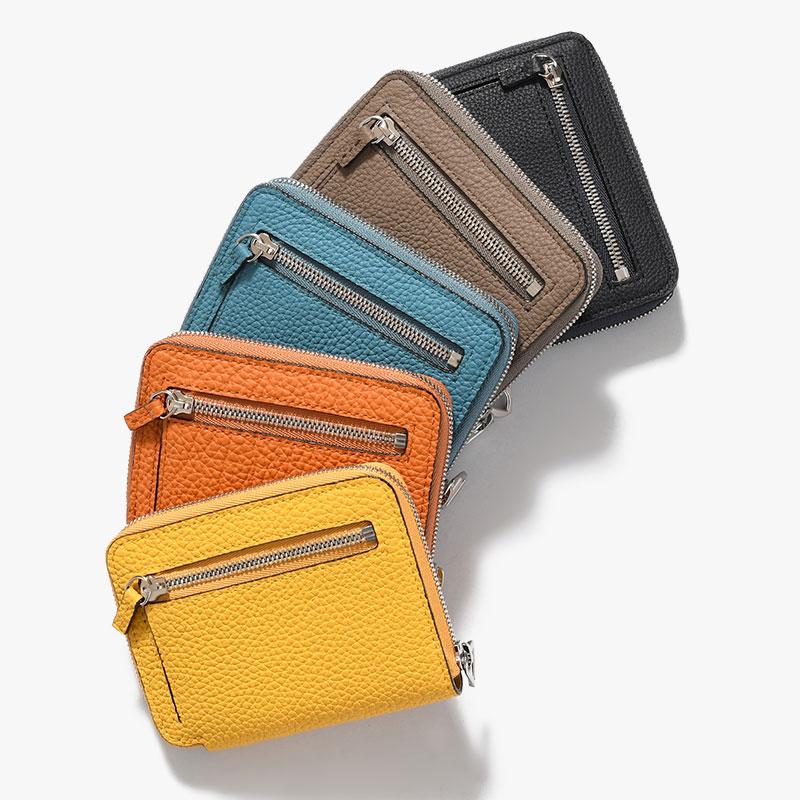 ITTI（イッチ） 二つ折り財布 コンパクトウォレット レザー 本革