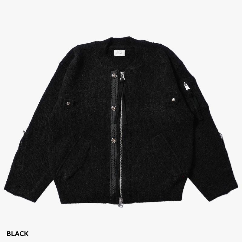 KOOI コーイ ニットMA-1 トップス メンズ/レディース ニットジャケット