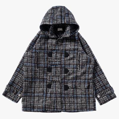 KOOI コーイ ダッフルコート トップス メンズ アウター 2WAY ハーフ