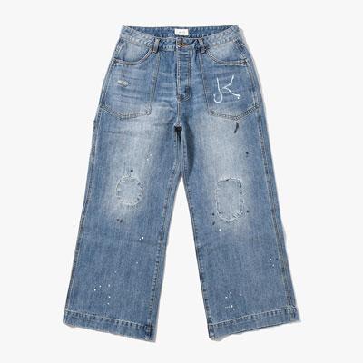 KOOI コーイ デニムパンツ メンズ ボトムス ベイカーデニム ワイド