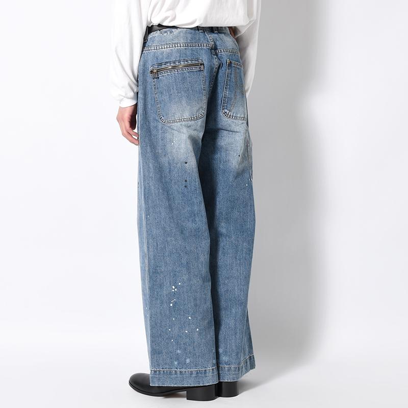 KOOI コーイ デニムパンツ メンズ ボトムス ベイカーデニム ワイド
