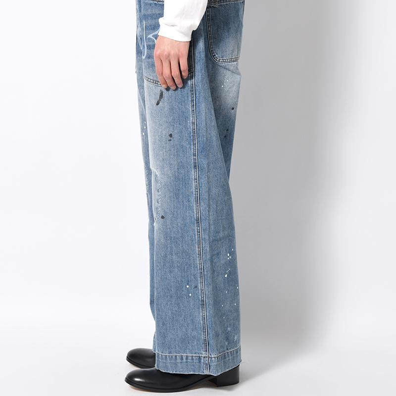 KOOI コーイ デニムパンツ メンズ ボトムス ベイカーデニム ワイド