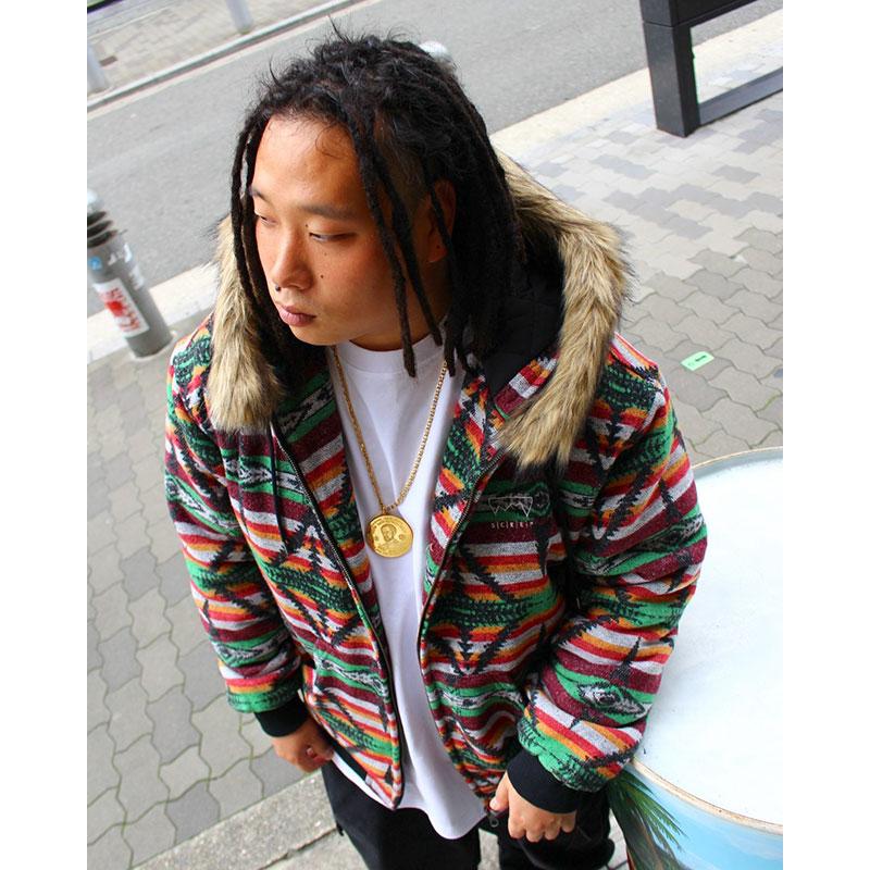 スクレップ SCREP ジャケット メンズ ユニセックス L-XXL ラスタカラー