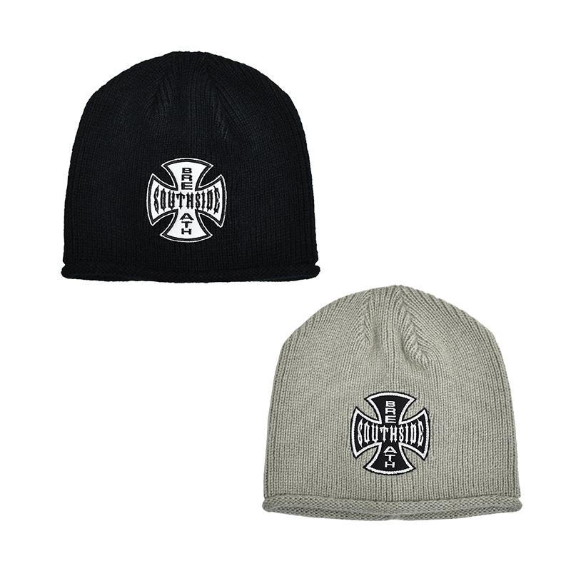 BREATH SOUTHSIDECROSS DAMAGE BEANIE ビーニー BREATH ブレス ビーニー ニット帽 帽子 男女兼用 SOUTHSIDE CROSS