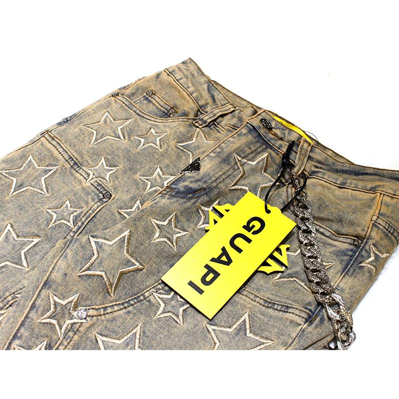 GUAPI グアピ フレアデニムパンツ メンズ ロング丈 VINTAGE STARS