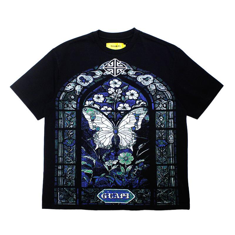 すぐ届く【GUAPI】CLERESTORY TEE GUAPI グアピ Tシャツ トップス 半袖 男女兼用 CLERESTORY TEE