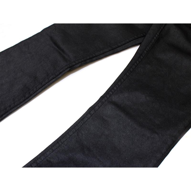 SERENEDE(セレナーデ)/ CAVIAR WAX STACKED JEANS -BLACK- : BAGS